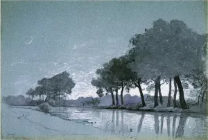 Bruges Oil painting by William Stanley Haseltine