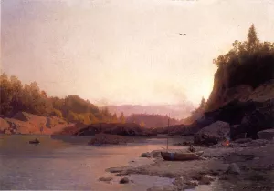 Country Road by William Stanley Haseltine Oil Painting