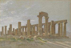 Girgenti by William Stanley Haseltine Oil Painting