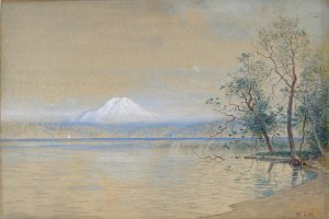 Mount Tacoma by William Stanley Haseltine Oil Painting