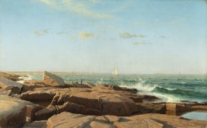 Narragansett Bay by William Stanley Haseltine Oil Painting