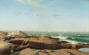 Narragansett Bay Oil painting by William Stanley Haseltine