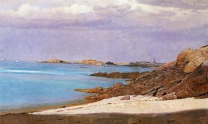Saint Malo, Brittany Oil painting by William Stanley Haseltine