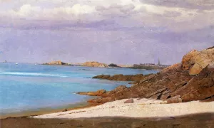 Saint Malo, Brittany by William Stanley Haseltine - Oil Painting Reproduction