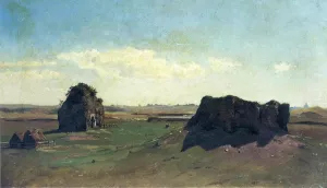 Torre degli Schiavi, Campagna Romana by William Stanley Haseltine Oil Painting