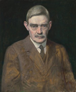 Self Portrait by William Strang Oil Painting