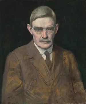 Self Portrait by William Strang Oil Painting