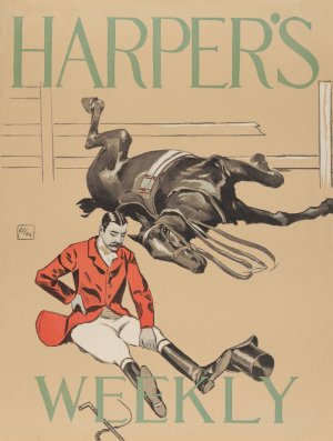 Harper's Weekly; November 12th by William Sullivant Vanderbilt Allen Oil Painting