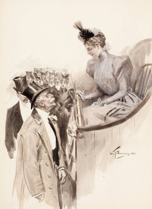 The Review by William Thomas Smedley Oil Painting