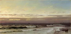 Along the Atlantic Coast Oil painting by William Trost Richards