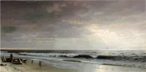 Along the Atlantic by William Trost Richards - Oil Painting Reproduction