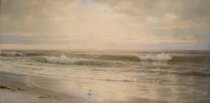 Atlantic Coast by William Trost Richards Oil Painting