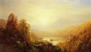 Autumn in the Mountains by William Trost Richards Oil Painting