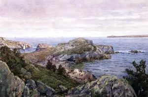 Conanicut, Rhode Island Oil painting by William Trost Richards