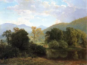 Delaware Valley Oil painting by William Trost Richards
