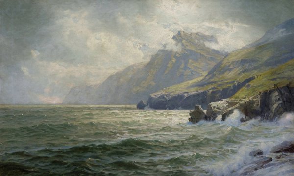 Main Product Photo of Donegal Bay  Painting by William Trost Richards