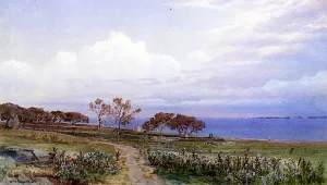 Easton's Point, Newport by William Trost Richards - Oil Painting Reproduction