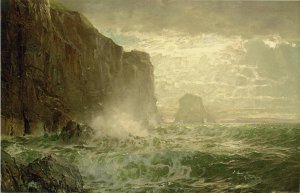 Grand Manan Island Oil painting by William Trost Richards