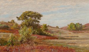 Huckleberry Bushes at Matunuck, Rhode Island by William Trost Richards Oil Painting