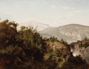 In the Adirondack Mountains by William Trost Richards Oil Painting