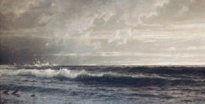 Near Land's End, Cornwall by William Trost Richards Oil Painting