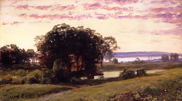 Main Product Photo of Newport Painting by William Trost Richards