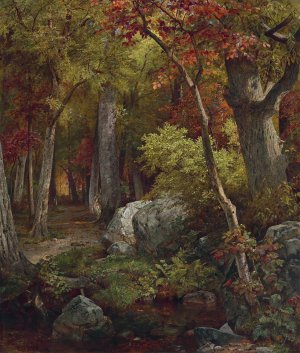 October by William Trost Richards Oil Painting