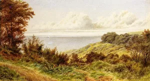 Overlooking the Coast by William Trost Richards Oil Painting