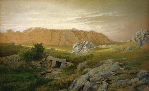 Main Product Photo of Paradise, Newport Painting by William Trost Richards