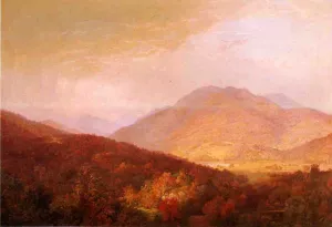 Passing Autumn Rain by William Trost Richards - Oil Painting Reproduction