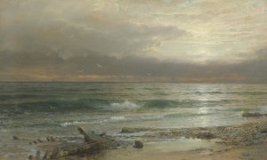 Point Judith by William Trost Richards Oil Painting