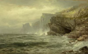 Rock Bound Coast by William Trost Richards Oil Painting