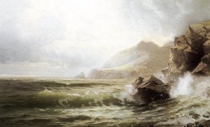 Sleive League, Donegal, Ireland Oil painting by William Trost Richards