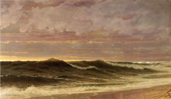 Main Product Photo of South Nantucket Painting by William Trost Richards