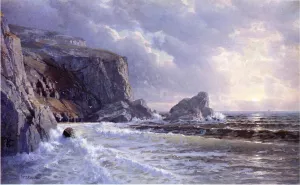 St. Margaret's Well, Cornwell by William Trost Richards Oil Painting