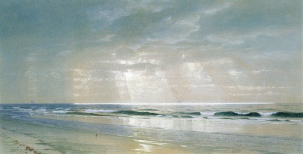 Main Product Photo of Surf  Painting by William Trost Richards
