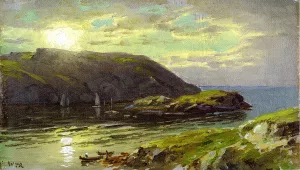 The Harbor at Monhegan by William Trost Richards - Oil Painting Reproduction