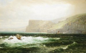 Tintagel Coast by William Trost Richards Oil Painting