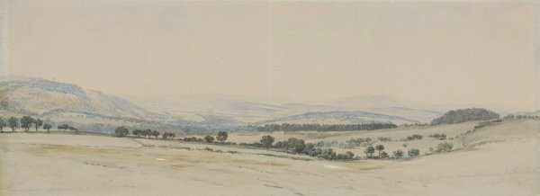 Main Product Photo of Heuvellandschap in Northumberland  Painting by William Turner Of Oxford