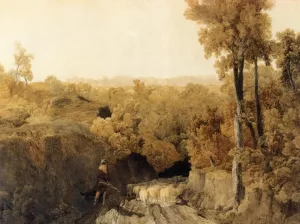 In the Forest of Wychwood Oil painting by William Turner Of Oxford