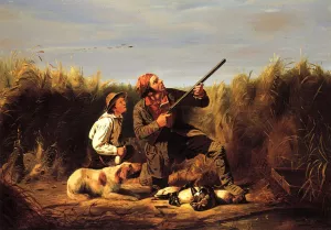 On the Wing painting by William Tylee Ranney