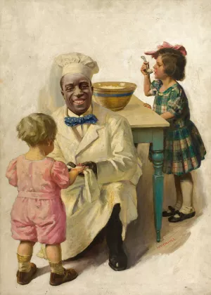 First Aid to the Injured by William Vincent Cahill Oil Painting