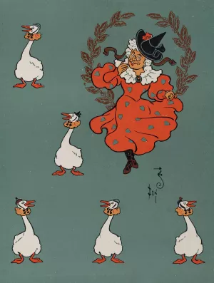 Denslow's Mother Goose 01 by William Wallace Denslow Oil Painting