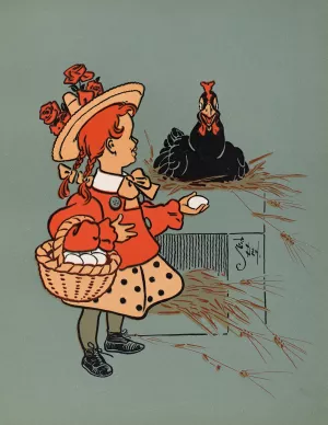 Denslow's Mother Goose 18 Oil painting by William Wallace Denslow