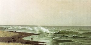 Coastal Scene, New Jersey by William Weisman Oil Painting