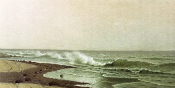 Main Product Photo of Coastal Scene, New Jersey Painting by William Weisman