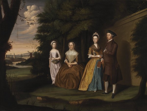 Main Product Photo of The Wiley Family Painting by William Williams