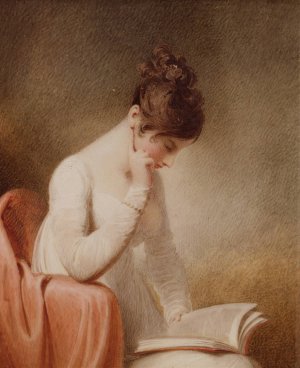 An Interesting Story by William Wood Oil Painting