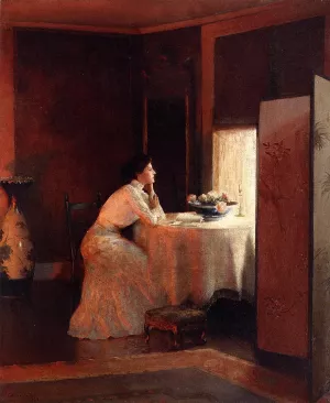 Solitude painting by William Worchester Churchill