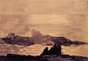 A Summer Night painting by Winslow Homer
